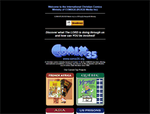 Tablet Screenshot of comix35.org